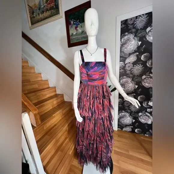 Anthropologie x Hutch - Avani Tiered Dress / Size 2